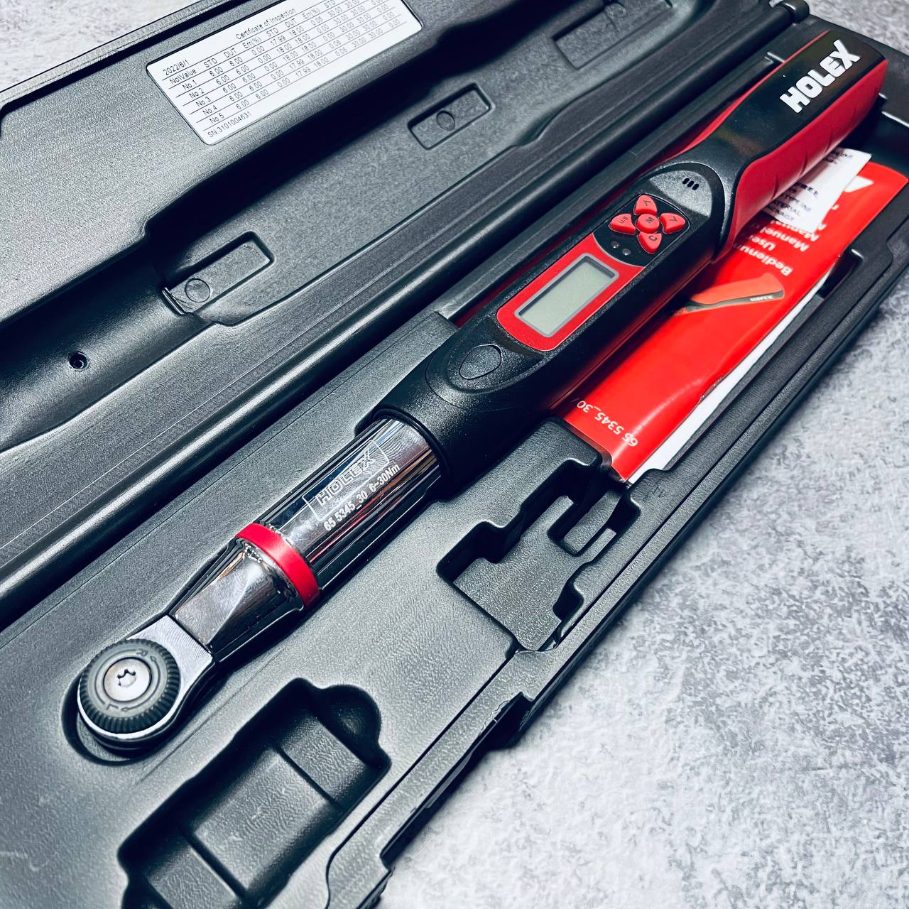 CẦN SIẾT CHỈNH LỰC ĐIỆN TỬ HOLEX 655345 30 NM CẦN SIẾT CHỈNH LỰC ĐIỆN TỬ HOLEX 655345 30 NM